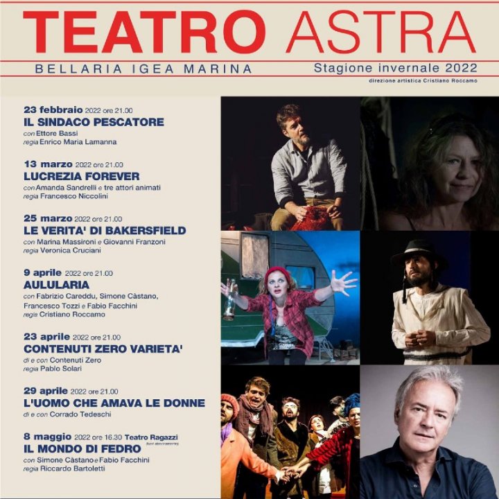 TEATRO ASTRA | STAGIONE TEATRALE 2022
