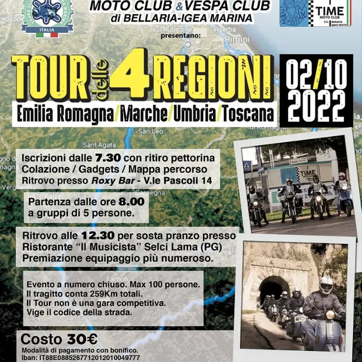 TOUR DELLE 4 REGIONI