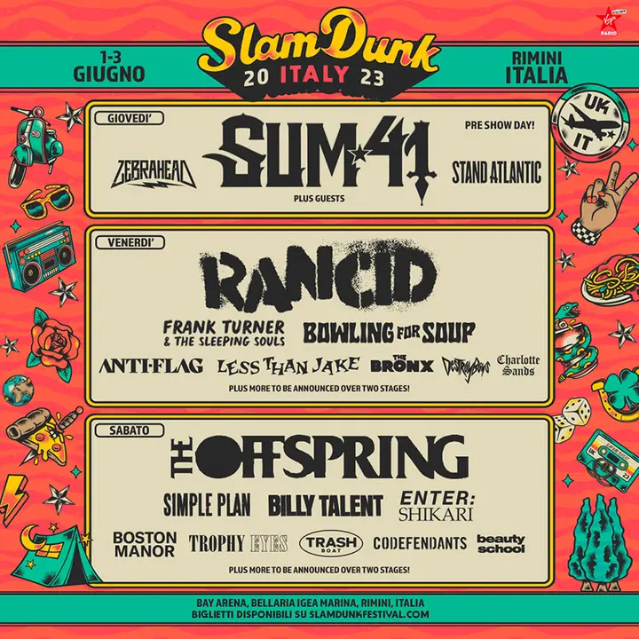 SLAM DUNK FESTIVAL ITALY