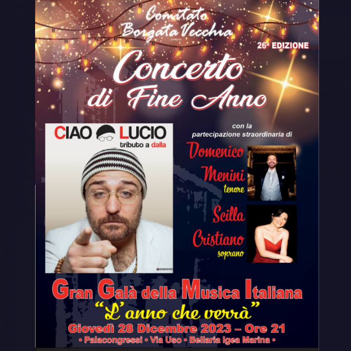 CONCERTO DI FINE ANNO