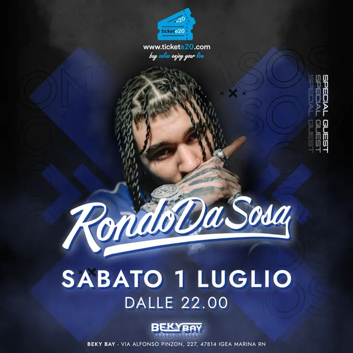 TICKETE20 | SPECIAL GUEST RONDODASOSA