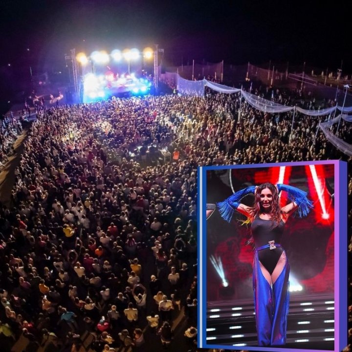 Notte Rosa 2023 - Grande finale, oltre 5000 per Elettra Lamborghini.