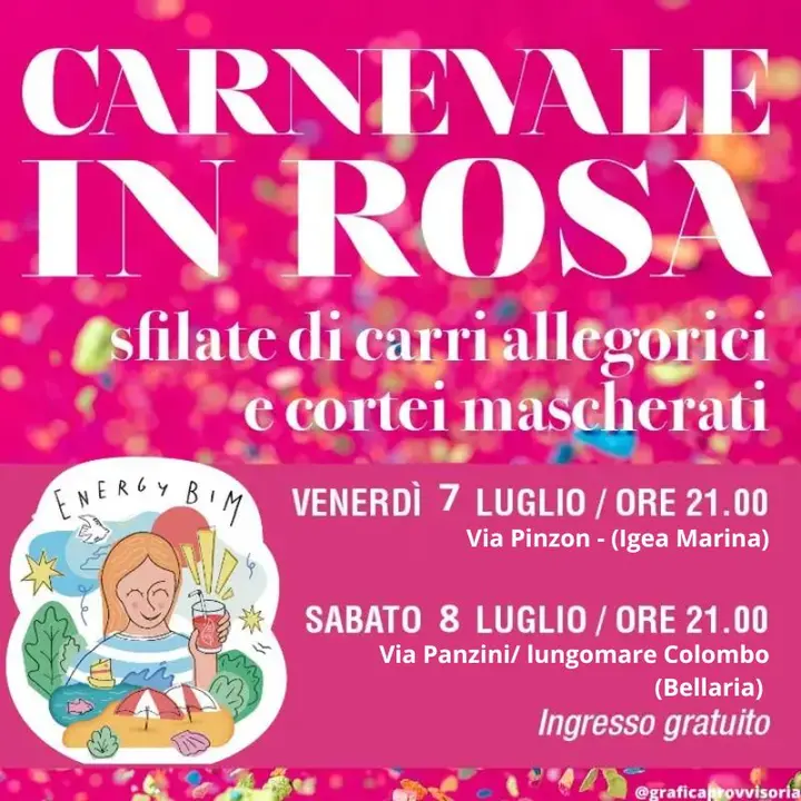 CARNEVALE IN ROSA 2023