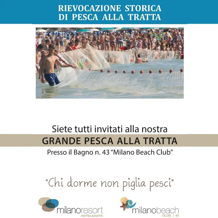 RIEVOCAZIONE STORICA DI PESCA ALLA TRATTA.