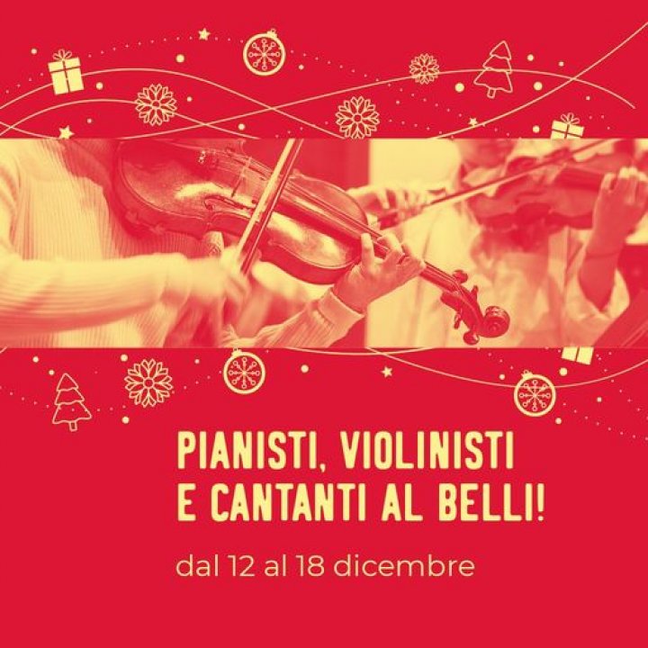 ​PIANISTI VIOLINISTI E CANTANTI AL BELLI!