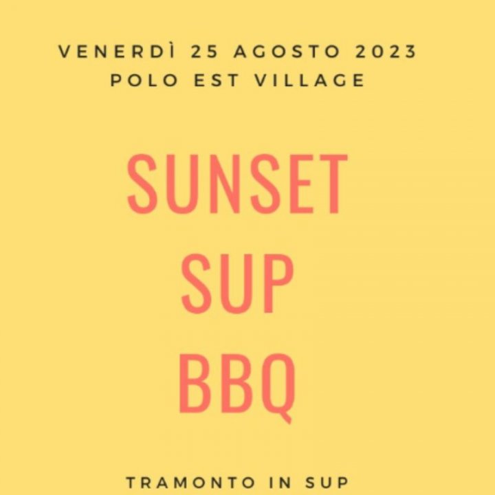 SUNSET SUP BBQ