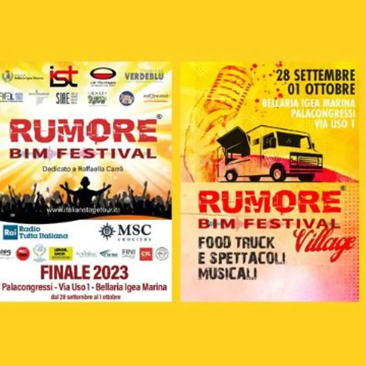 In arrivo a Bellaria Igea Marina la Finalissima di Rumore Bim Festival 2023