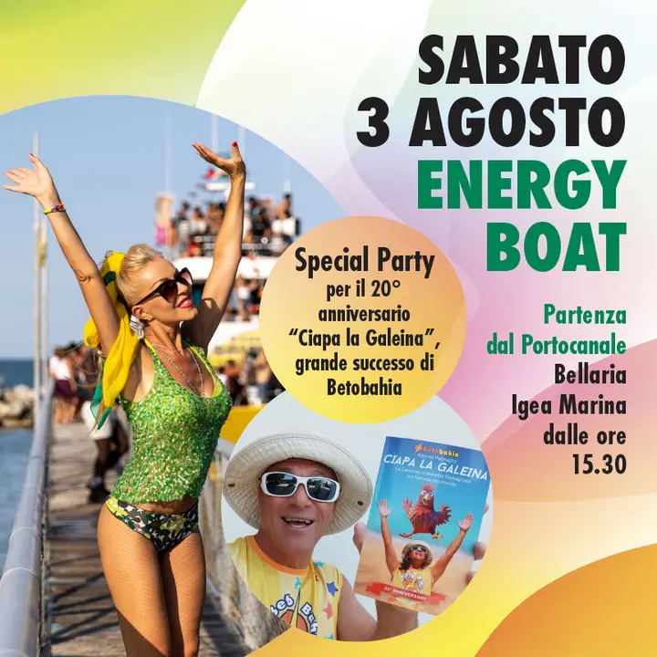 ENERGY BOAT | SPECIAL PARTY BETOBAHIA