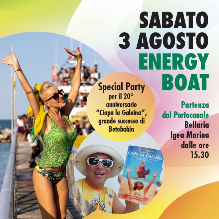 ENERGY BOAT CON BETOBAHIA
