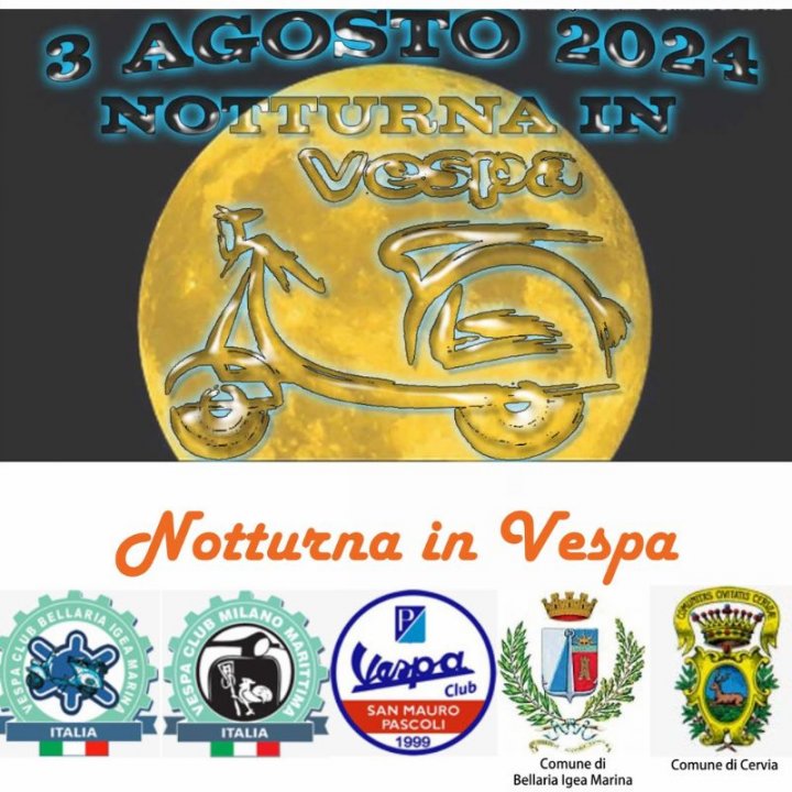 NOTTURNA IN VESPA