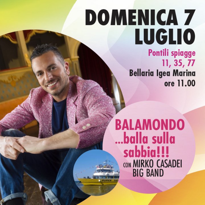 BALAMONDO...balla sulla sabbia!!! con MIRKO CASADEI BIG BAND