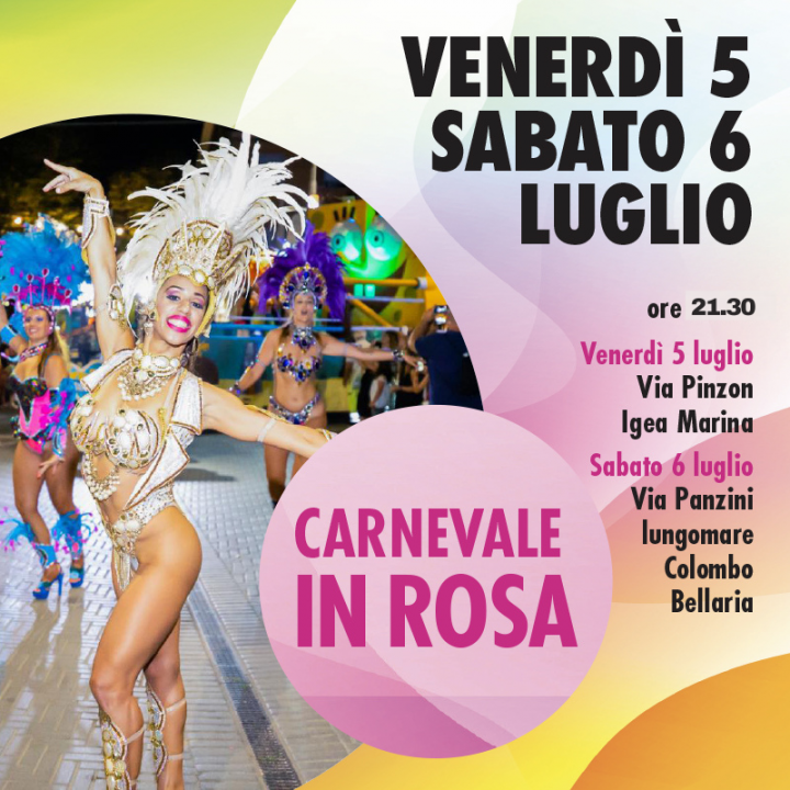CARNEVALE IN ROSA 2024