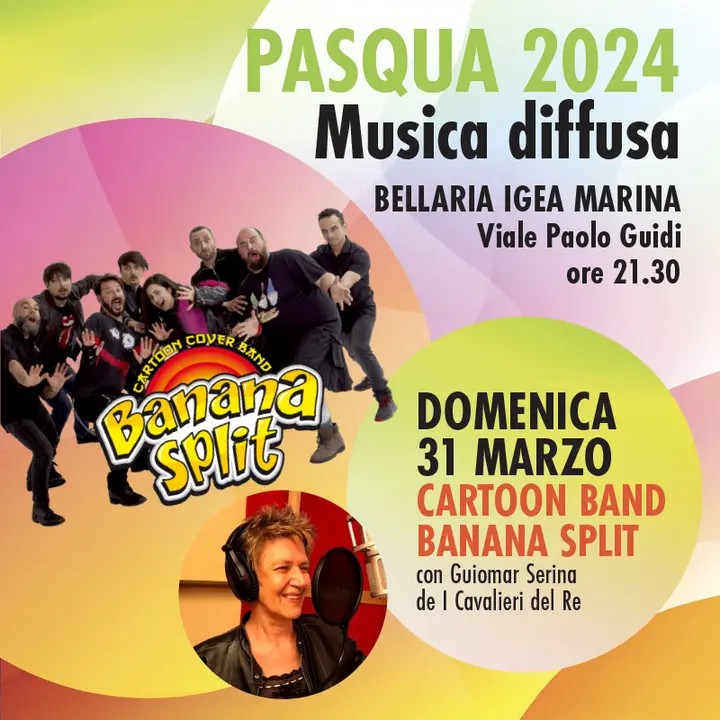 CARTOON BAND BANANA SPLIT e Guiomar Serina