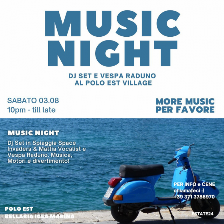 MUSIC NIGHT DJ SET | VESPA RADUNO