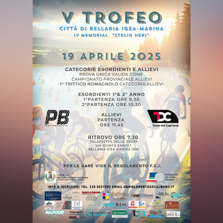 V- TROFEO CITTA’ BELLARIA IGEA MARINA | “IV MEMORIAL STELIO NERI”