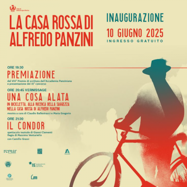 LA CASA ROSSA DI ALFREDO PANZINI | INAUGURAZIONE