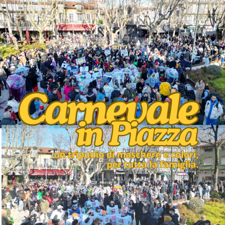 Successo del Carnevale in Piazza - una festa per tutta la famiglia