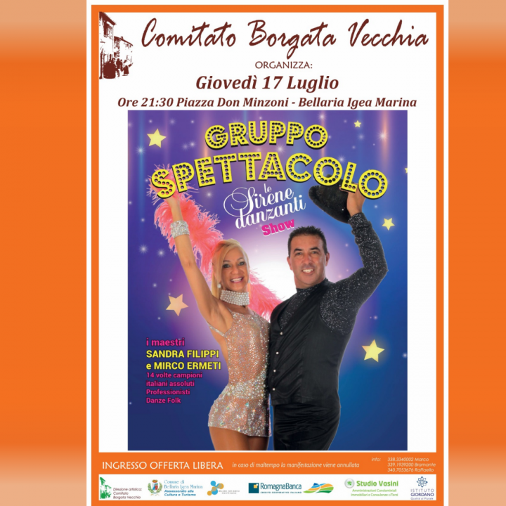 GIRO D'ESTATE DELLA BORGATA VECCHIA | LE SIRENE DANZANTI SHOW 2025