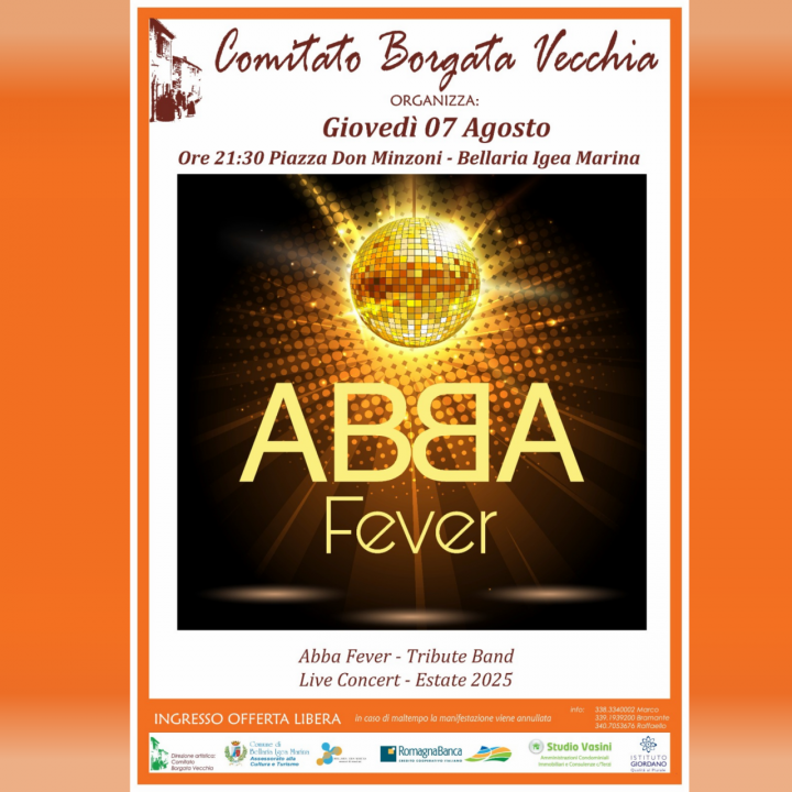 GIRO D'ESTATE DELLA BORGATA VECCHIA | ABBA FEVER-TRIBUTE BAND
