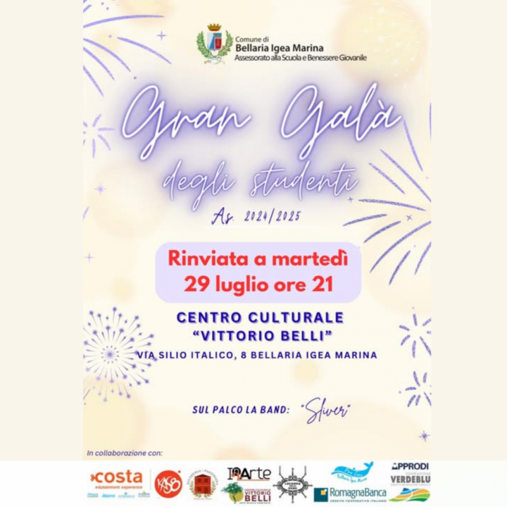 GRAN GALA' DEGLI STUDENTI 2025