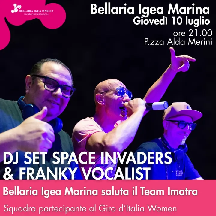 ​FESTA GIRO D'ITALIA WOMEN | Sj Space Invaders & Franky Vocalist