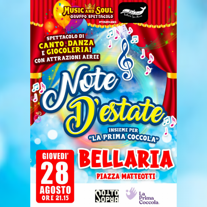 MUSIC AND SOUL - NOTTE D’ESTATE