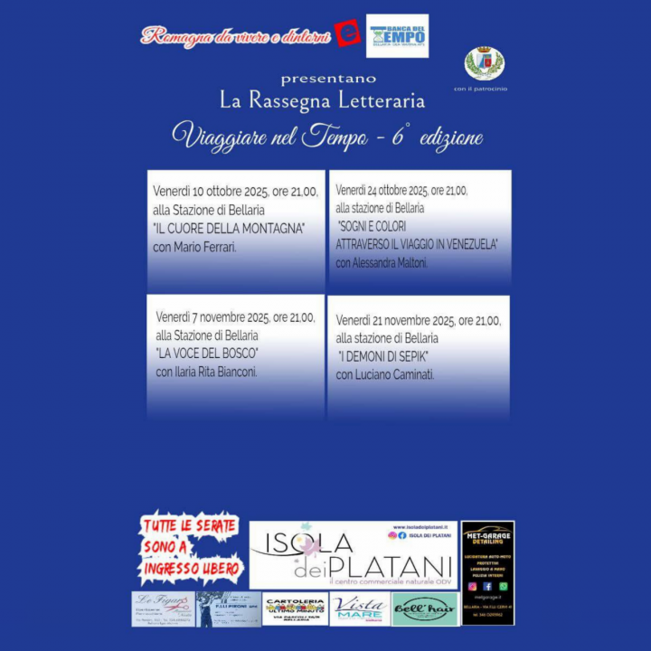 VIAGGIARE NEL TEMPO | 6° edizione