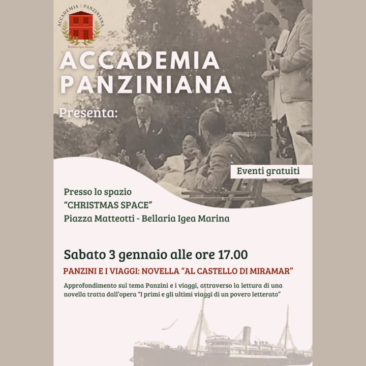 PANZINI E I VIAGGI: NOVELLA "AL CASTELLO DI MIRAMAR"