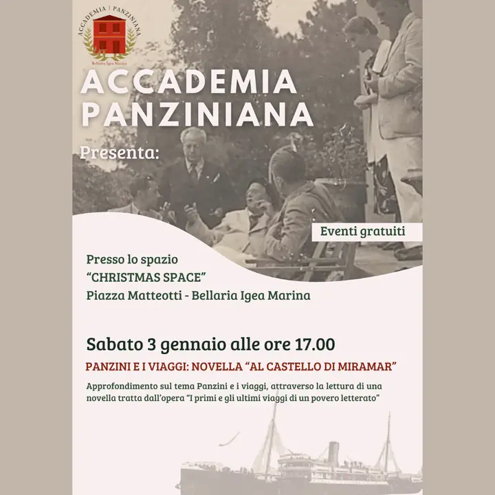 PANZINI E I VIAGGI: NOVELLA "AL CASTELLO DI MIRAMAR"