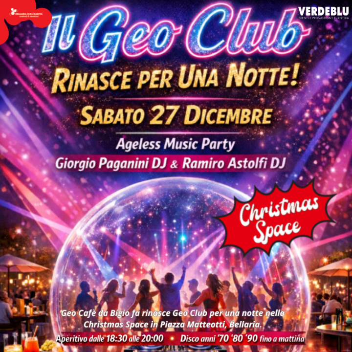 IL GEO CLUB RINASCE PER UNA NOTTE!