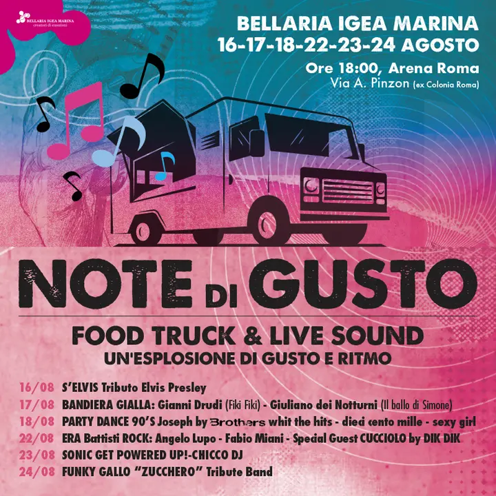 NOTE DI GUSTO | FOOD TRUCK & LIVE SOUND