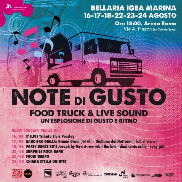 NOTE DI GUSTO | FOOD TRUCK & LIVE SOUND