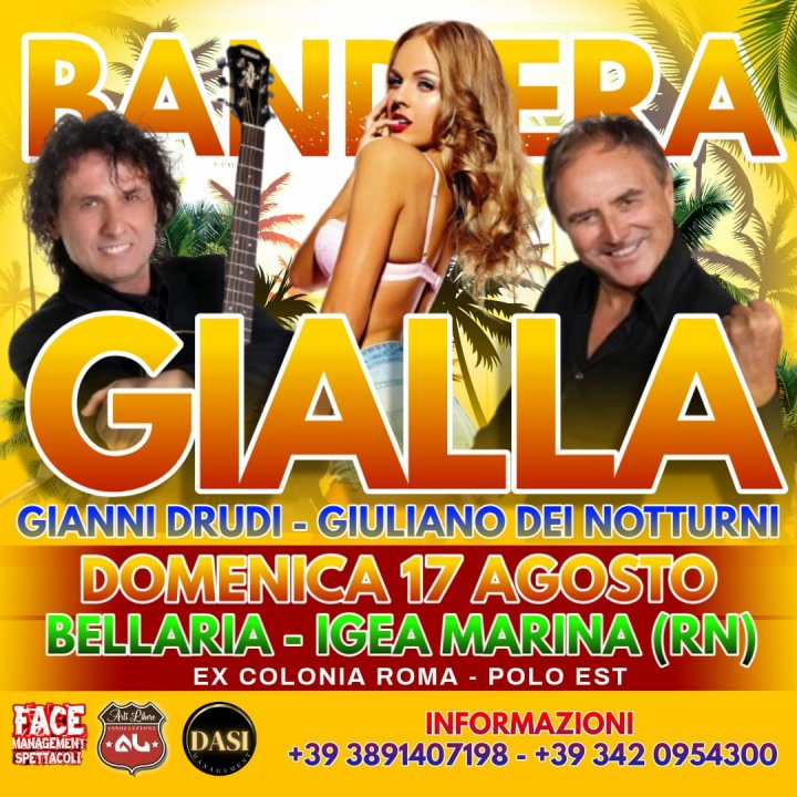 NOTE DI GUSTO | BANDIERA GIALLA - Gianni Drudi (Fiki Fiki), Giuliano dei Notturni ( Il ballo di Simone)