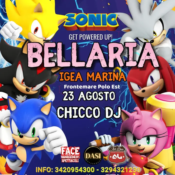 NOTE DI GUSTO |  SONIC GET POWERED UP! CHICCO DJ