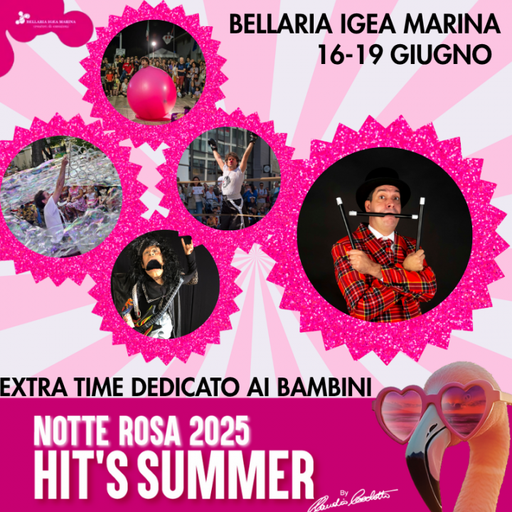 NOTTE ROSA EXTRA TIME | dedicata ai bambini