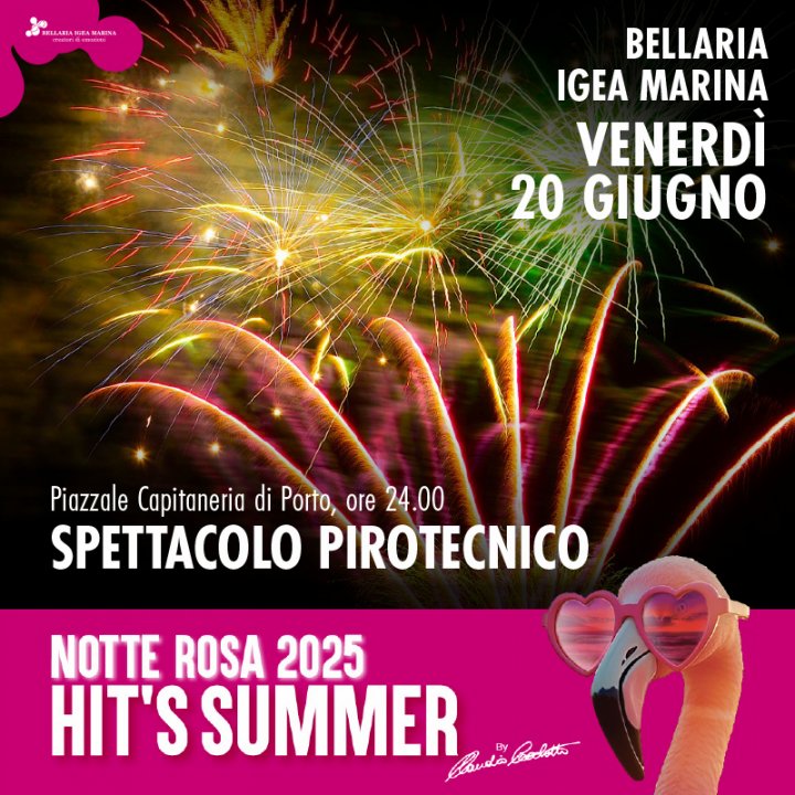 SPETTACOLO PIROTECNICO | NOTTE ROSA