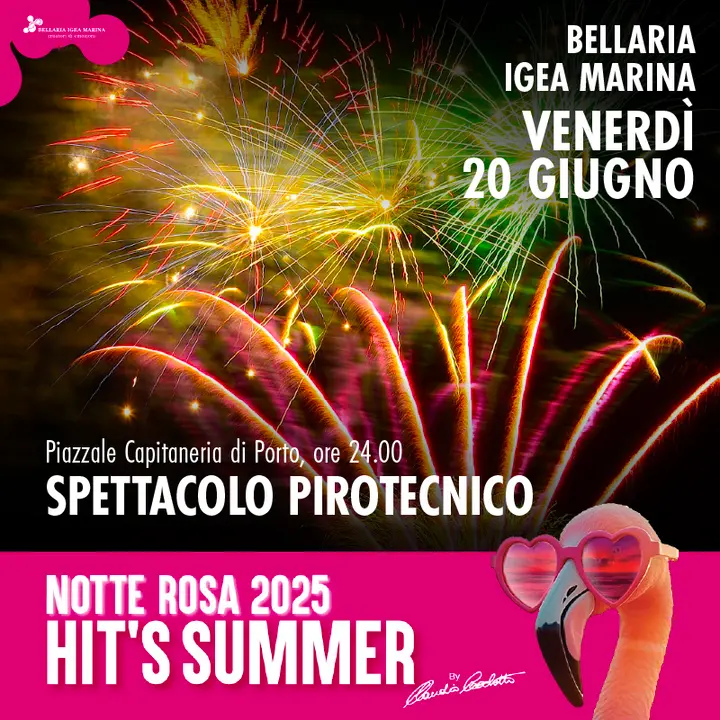 SPETTACOLO PIROTECNICO | NOTTE ROSA