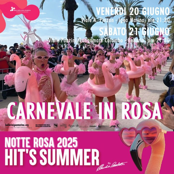 CARNEVALE IN ROSA 2025