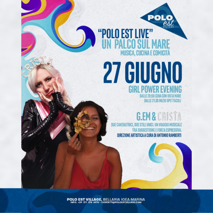 POLO EST LIVE  UN PALCO SUL MARE | GIRL POWER EVENING