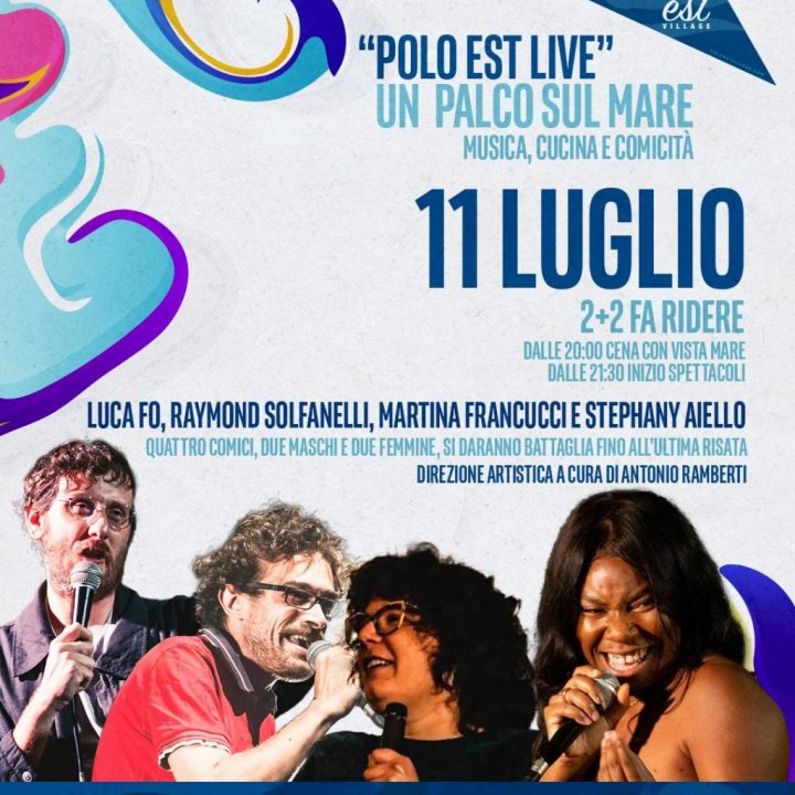 POLO EST LIVE | 2+2 FA RIDERE
