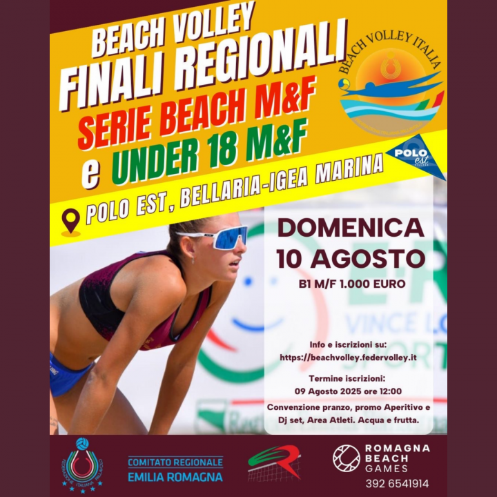 FINALI REGIONALI BEACH VOLLEY