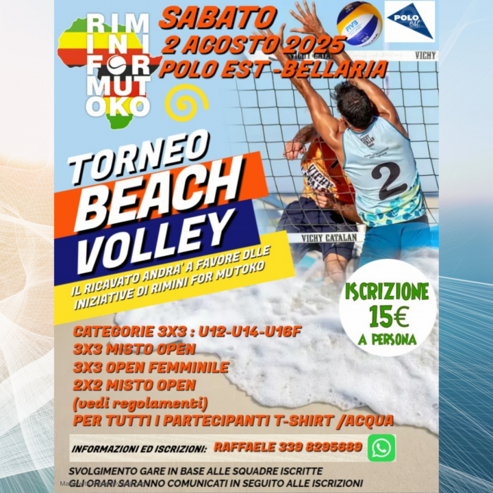MUTOKO - TORNEO DI BEACHE VOLLEY