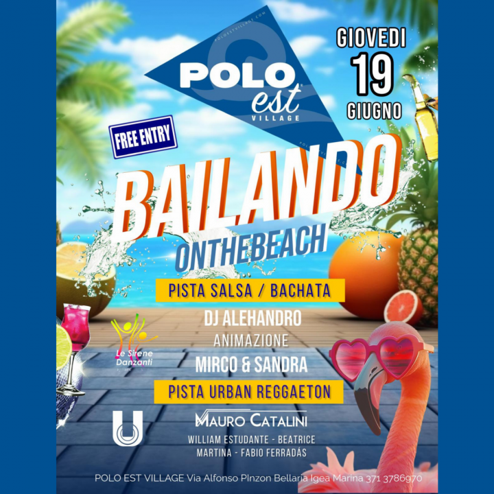 BAILANDO ON THE BEACH