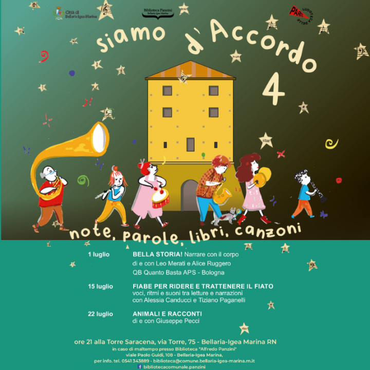 SIAMO D'ACCORDO | FIABE PER RIDERE E TRATTENERE IL FIATO