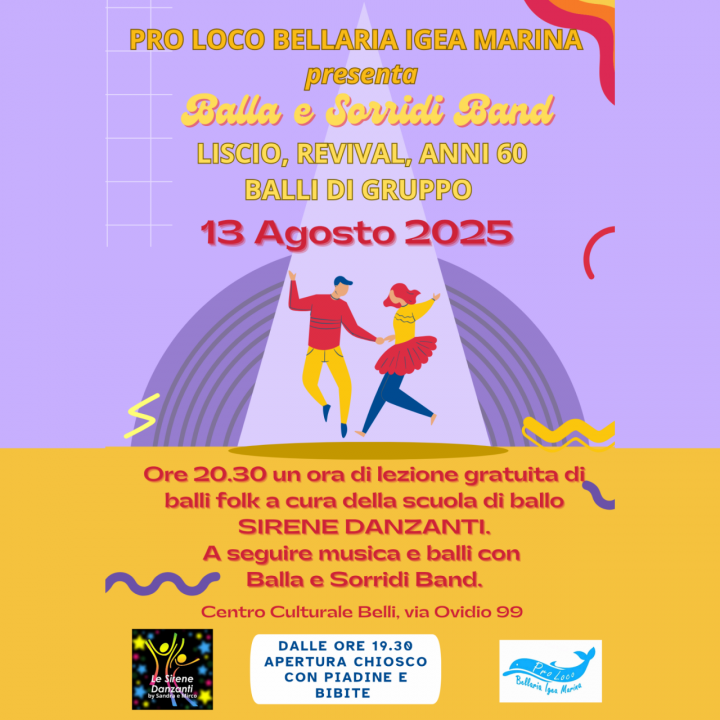 ​BALLA E SORRIDI BAND - LISCIO