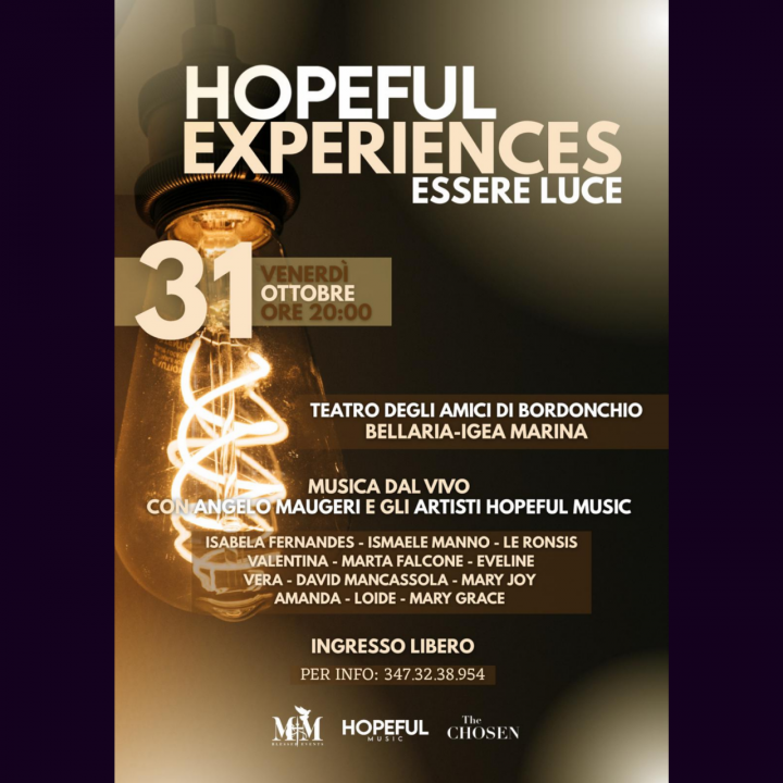 HOPEFUL EXPERIENCES | ESSERE LUCE