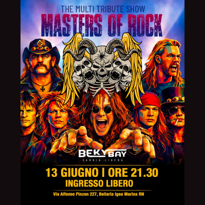 MASTERS OF ROCK | THE MULTI TRIBUTE SHOW