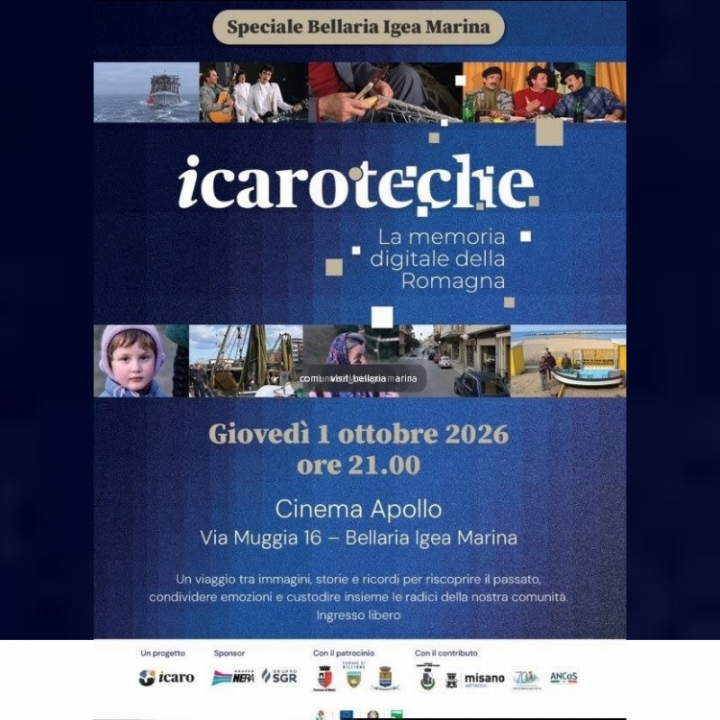 ICAROTECHE - LA MEMORIA DIGITALE DELLA ROMANGA | SPECIALE BELLARIA IGEA MARINA
