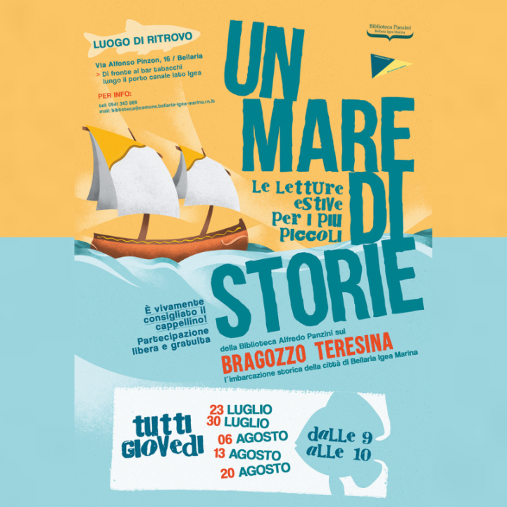 UN MARE DI STORIE | LETTURE ESTIVE PER I PIU' PICCOLI