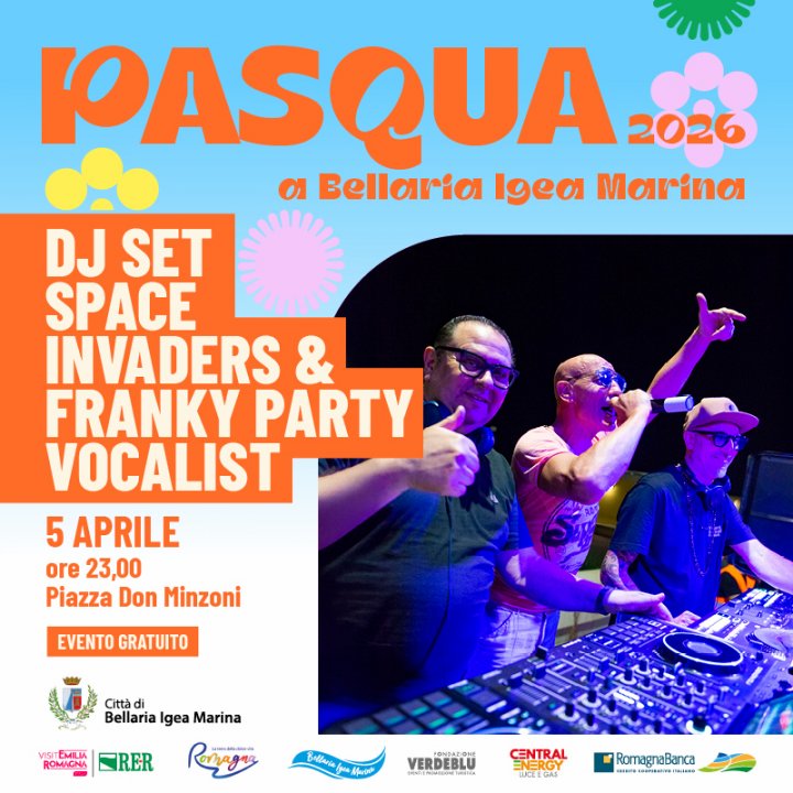 DJ SET SPACE INVADERS & FRANKY PARTY VOCALIST